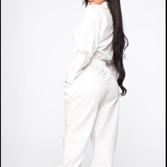 Fashion Nova white Jumpsuit - Picture 4 of 9